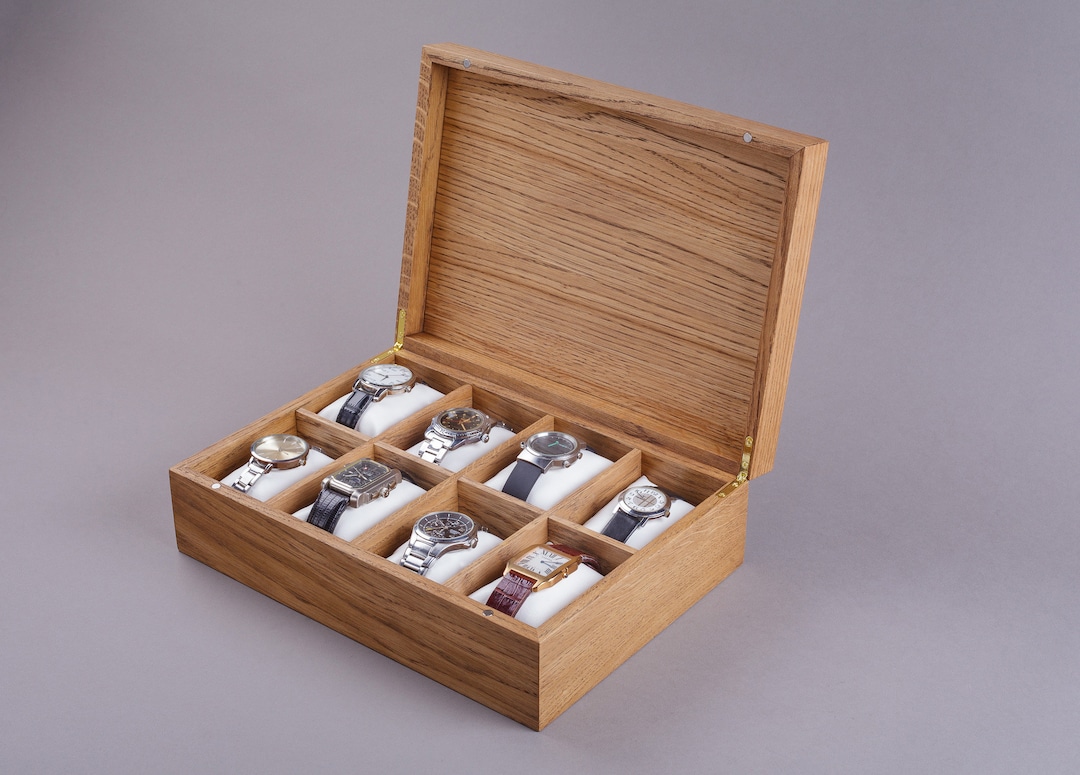 Holz Uhrenbox Klein Uhrenbox Uhrenkoffer Uhrentruhe Uhrenkasten