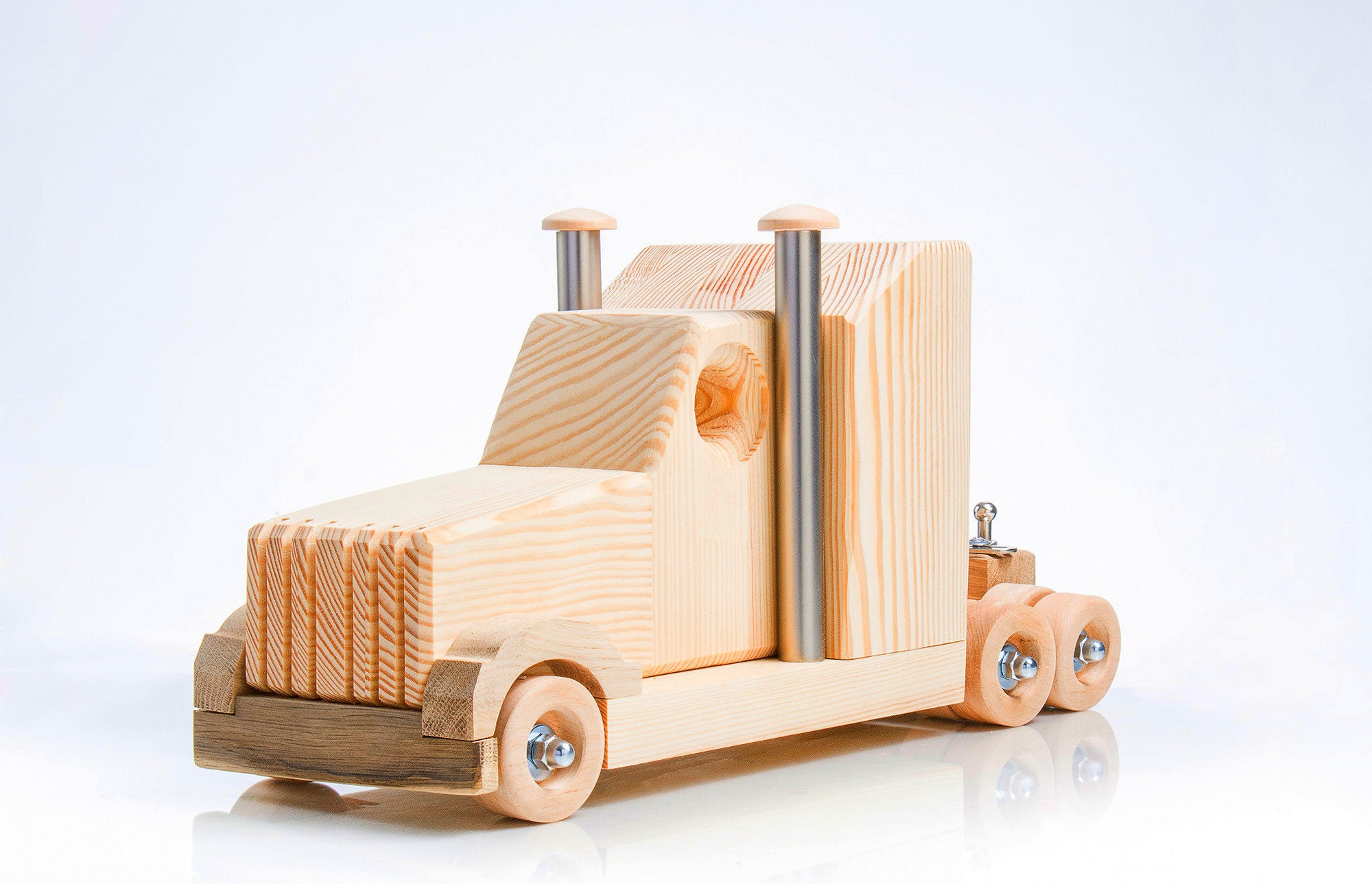 Wooden toys for boys Montessori educational toys Tank truck Etsy