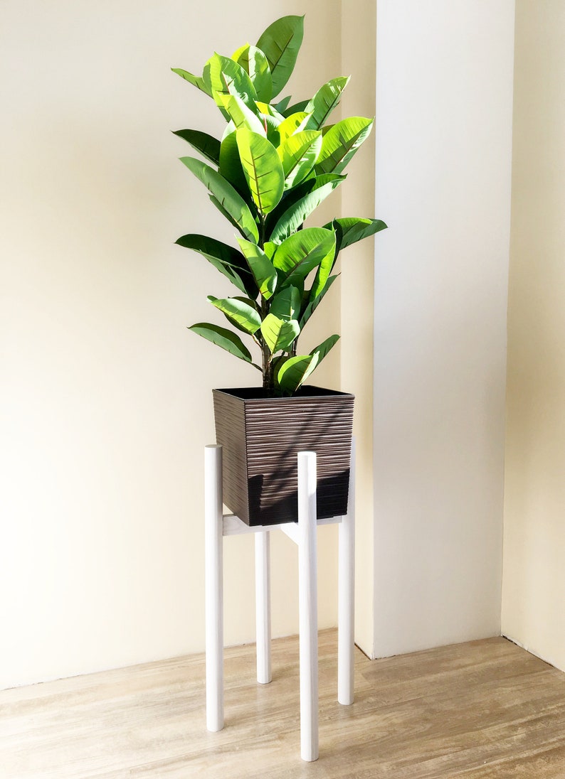 Modern planter 60cm 24 tall Plant stands indoor Nature Etsy