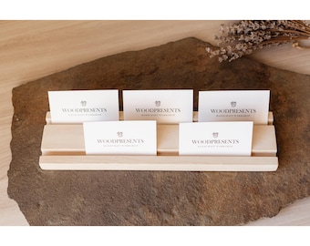 Multiple Business Card Holder, Reception Desk Display for Offices, Retail Stores and Salons