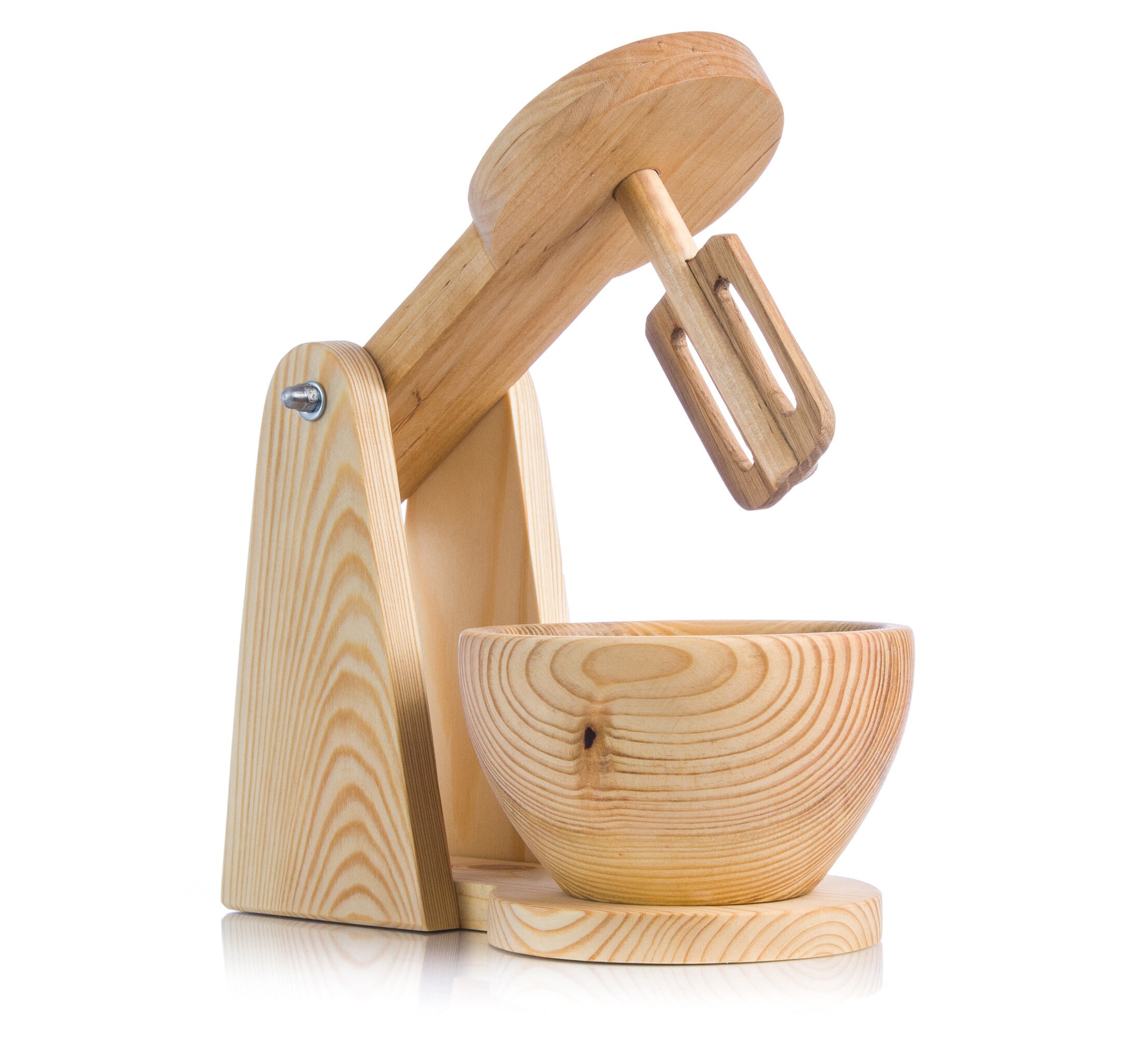 Wooden Toy Play Kitchen Accessories MIXER Montessori Kids Etsy