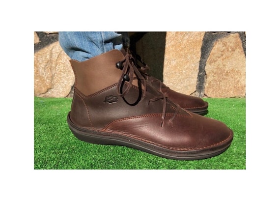 Loints of Holland 36 Boots Women Lace up Flat Boots Women 