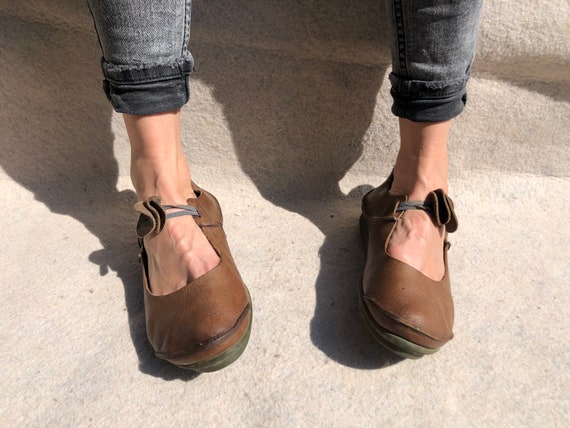 Trippen 39 Mary Jane Ballerina Flat Female Shoes Handmade - Etsy