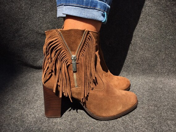 cowboy suede boots