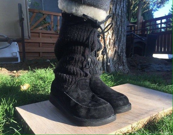 Ugg top flat boots