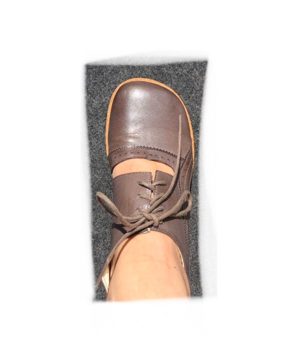 Classy Vintage Shoes Leather Brown EU 42