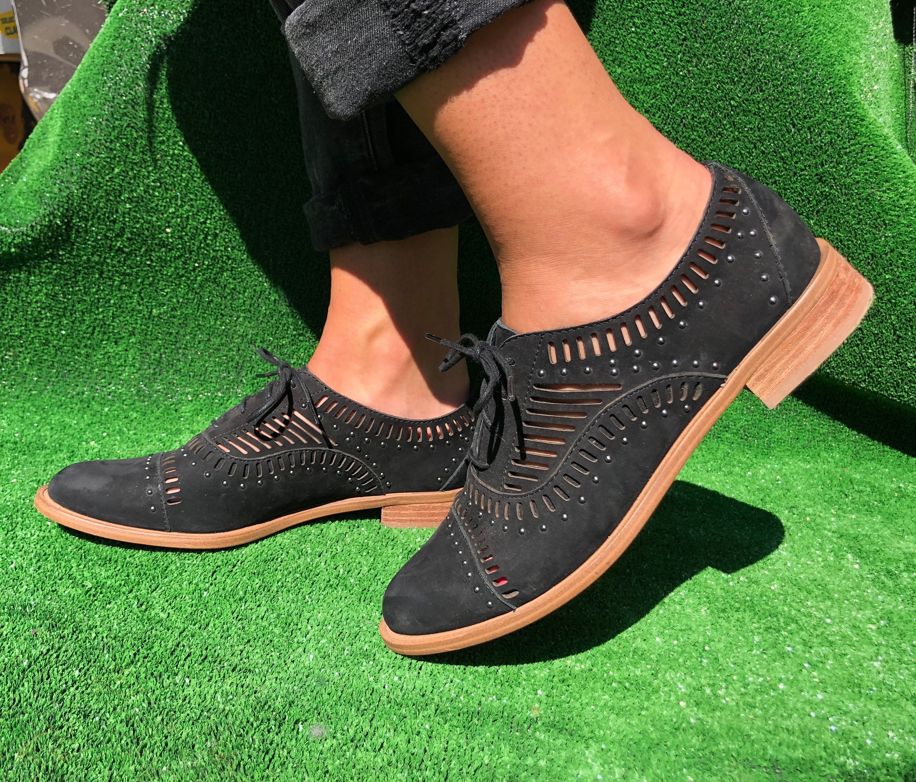 Vince Camuto Oxfords Female Shoes Cut-Out - Etsy España