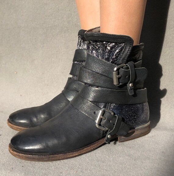 cheap biker boots