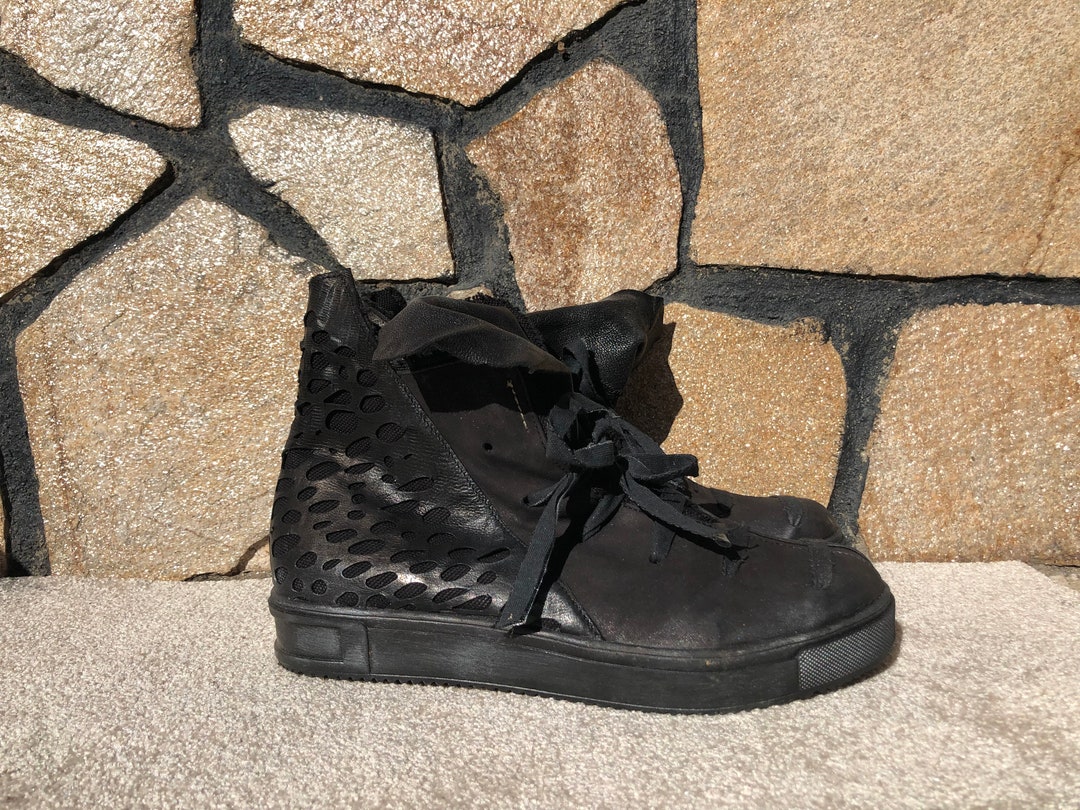 Papucei 39 Boots Flat Black Boots Women Black Boots Women Gothic Boots