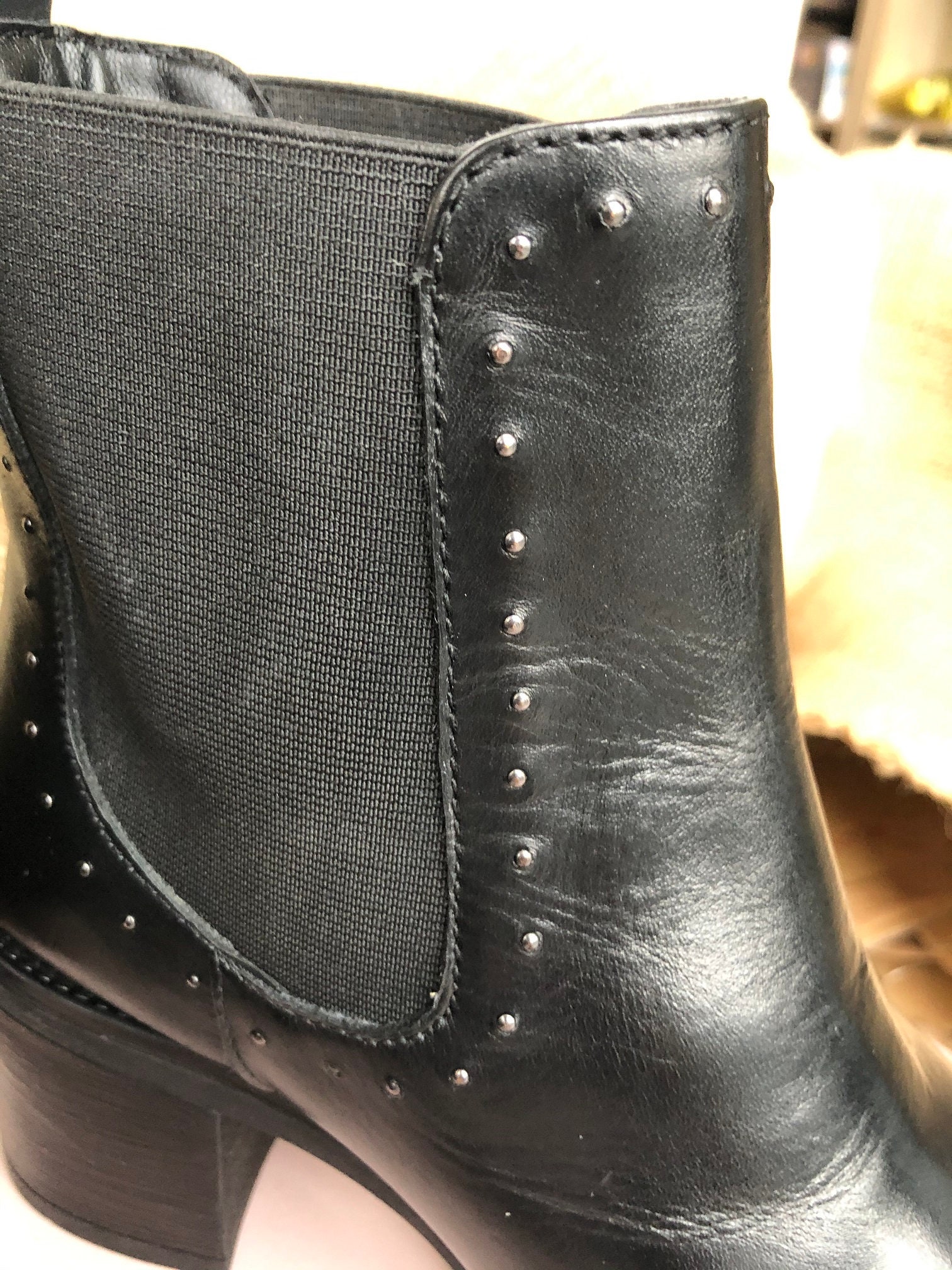 glenn studded leather boot