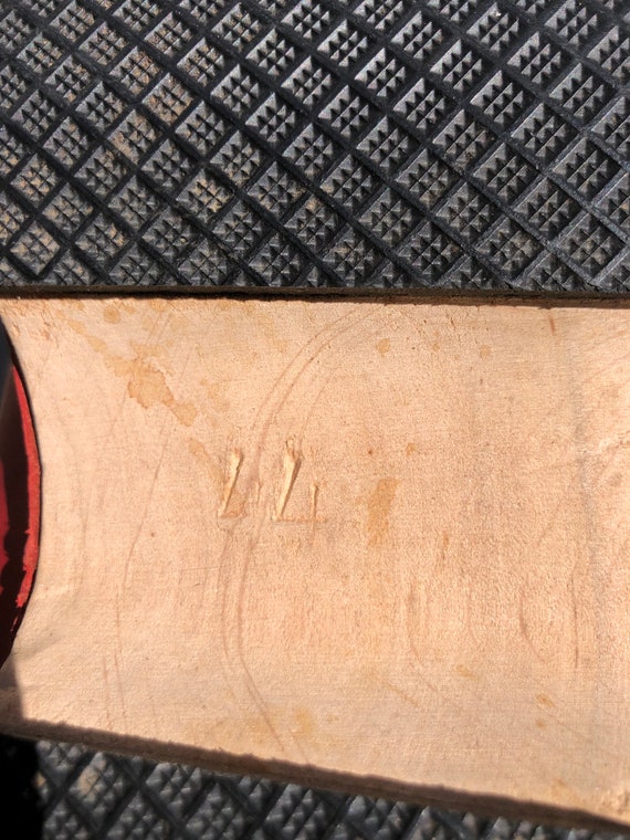 Trippen 42 Zen Sandals Flat Wooden Sole Red Leath… - image 9