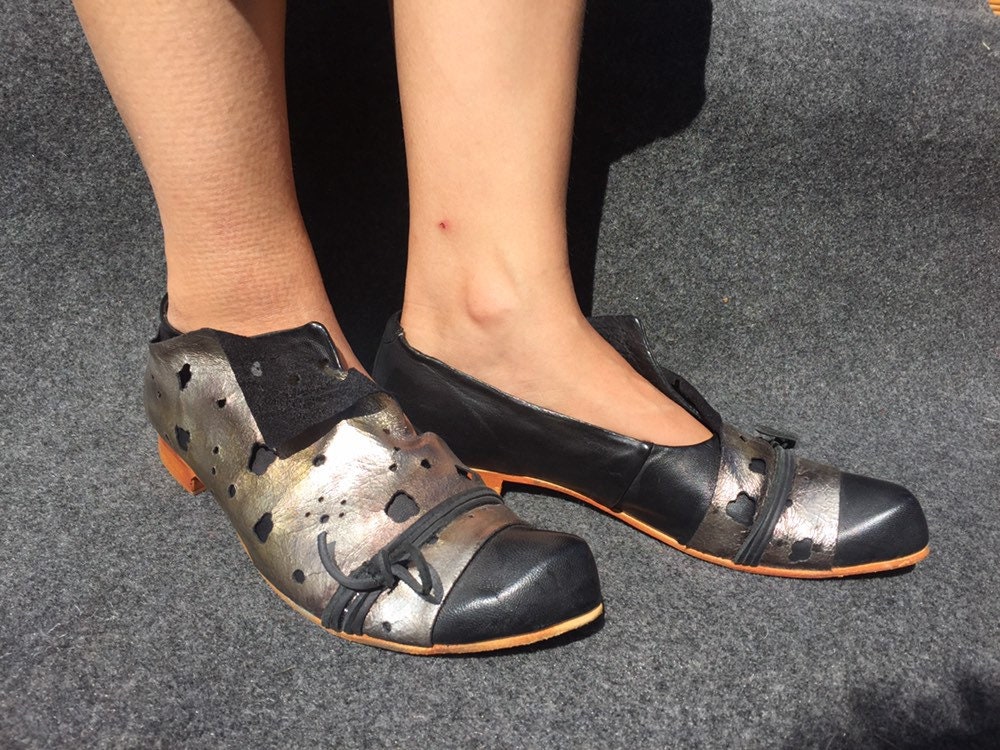 Old CuriosityShop hogtoe heel ヒールシューズ｜レディース