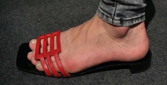ralph lauren flat sandals