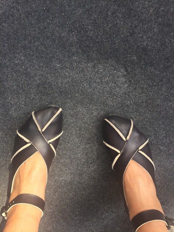 Fabulous Trippen Wedge Pumps Leather EU 40