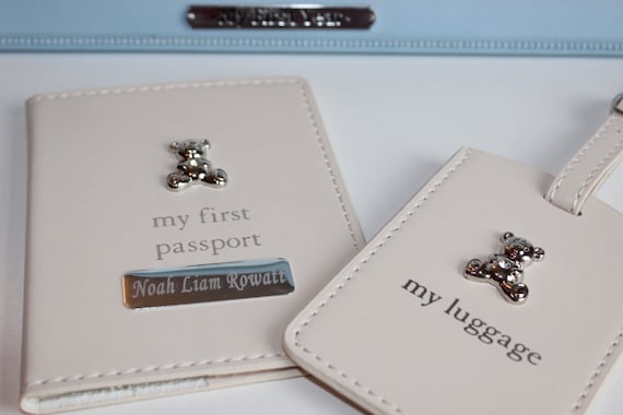 Holiday Gift Guide Baby's First Passport Cover