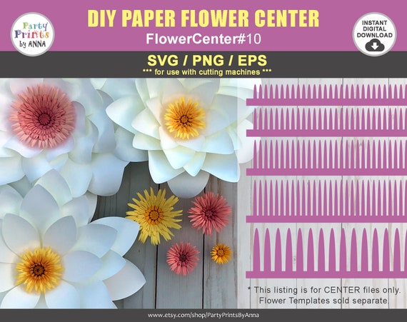 Free Free 335 Svg Paper Flower Center Template SVG PNG EPS DXF File