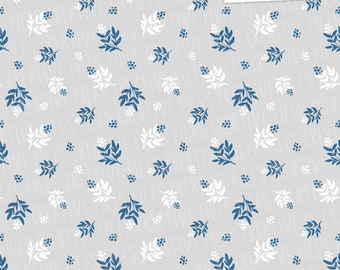 seamless pattern- JPG - Blue and white repeating floral pattern - Repeat Floral Design - digital  paper - blue floral repeatable pattern