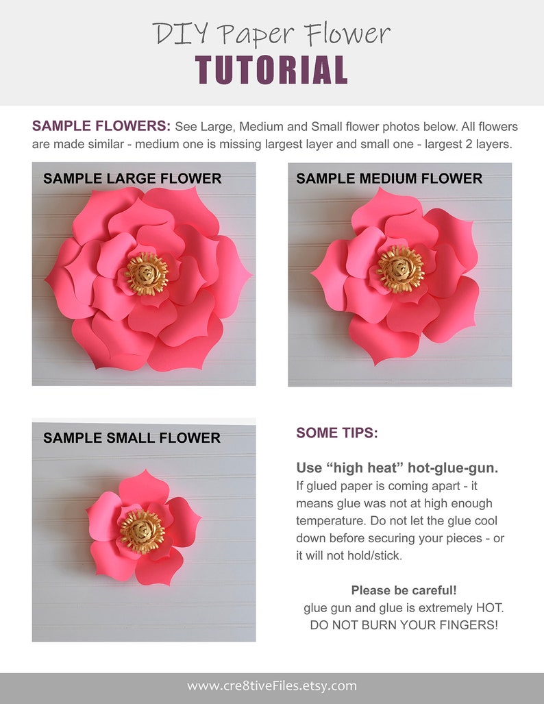 Large Flower Petal Template Printable from i.etsystatic.com