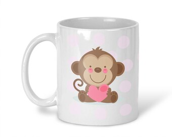 Monkey Travel Mug Monkey Coffee Mug Cute Monkey Pattern | Etsy Monkey Travel Mug Monkey Coffee Mug Cute Monkey Pattern | Etsy