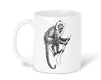 Monkey travel mug | Etsy Monkey travel mug | Etsy