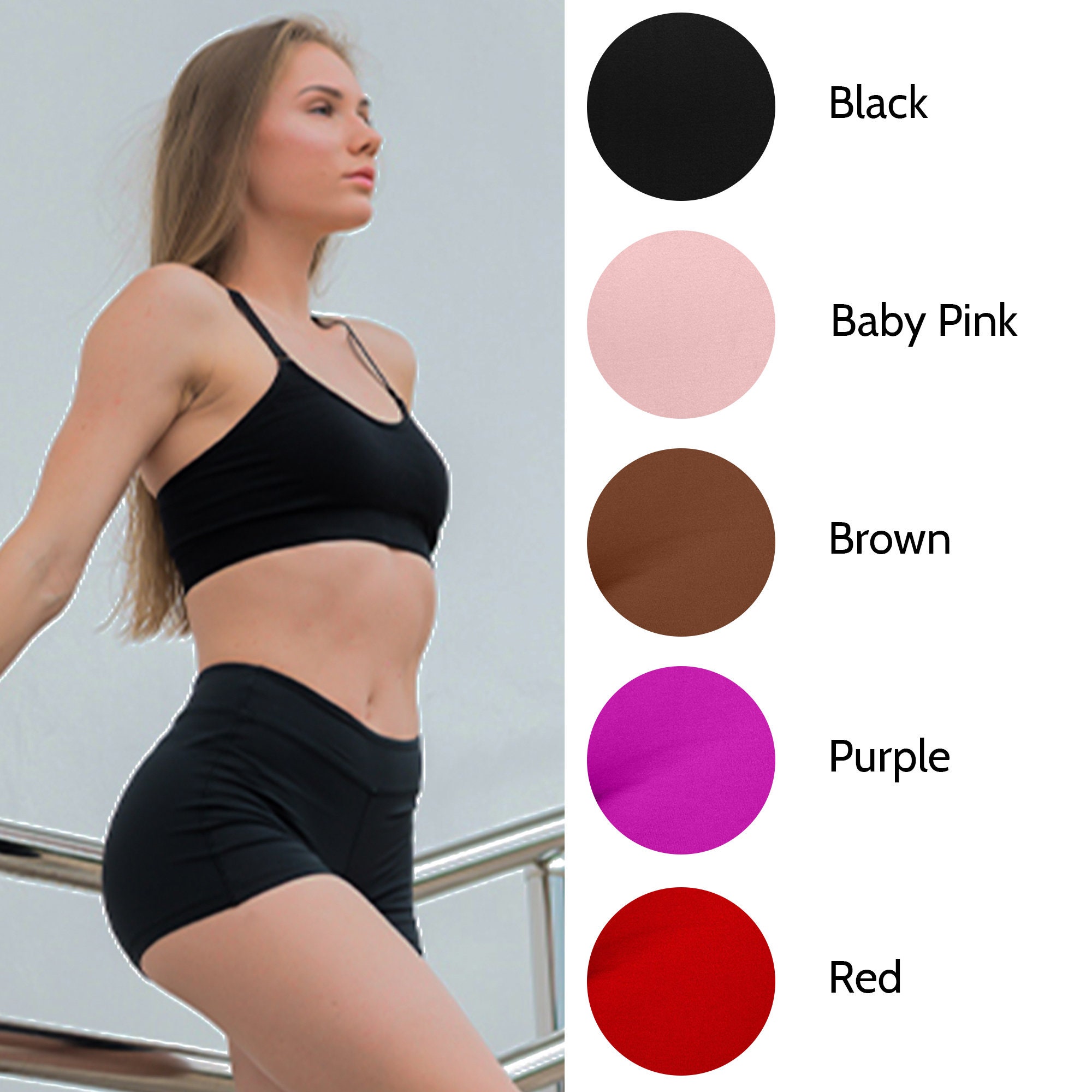 Womens Briefs Underwear Full Coverage Seamless Stretch Soft Sports Boxer  High Waist Knickers Panties for Tummy Control -  Canada