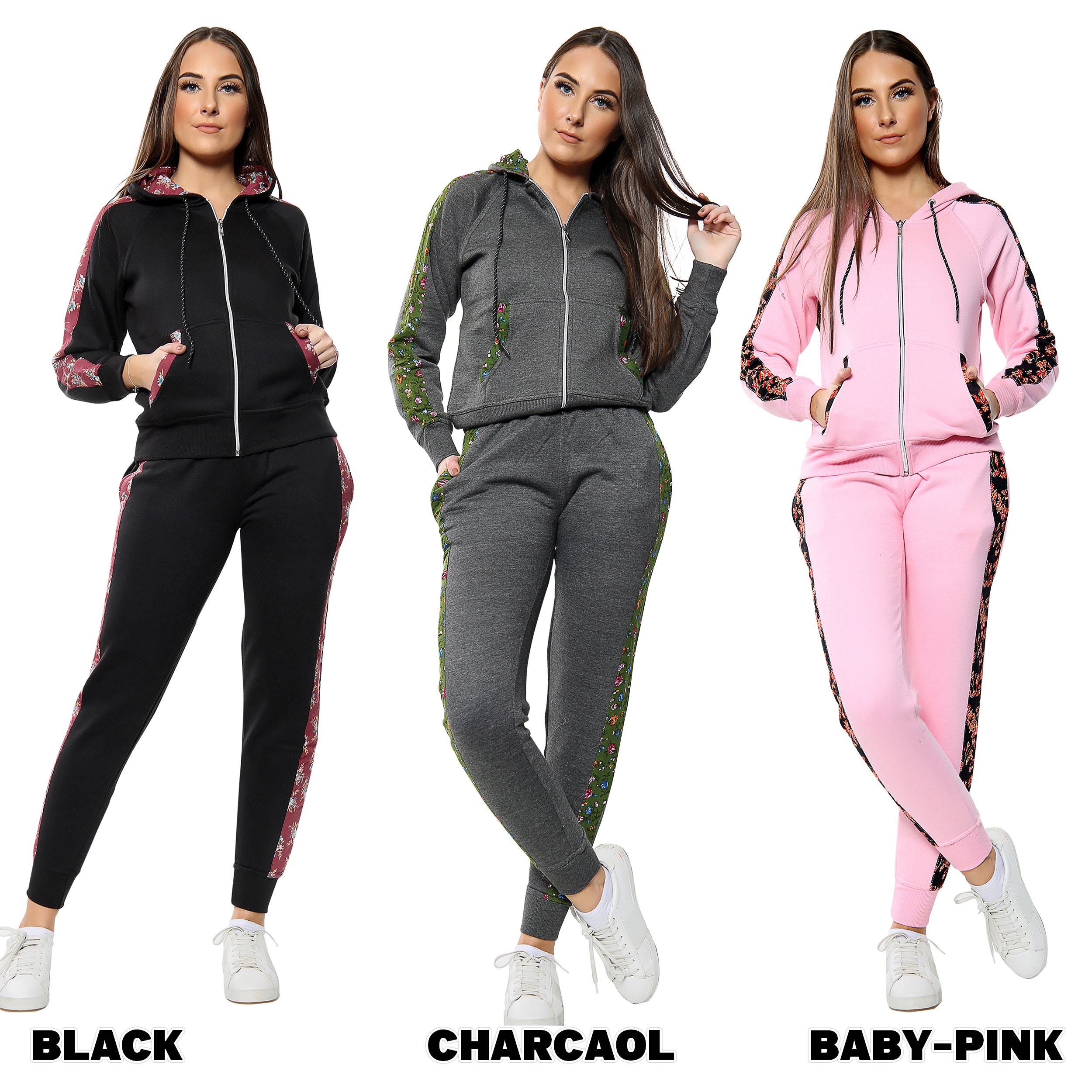 Pink Women Tracksuit - Etsy UK