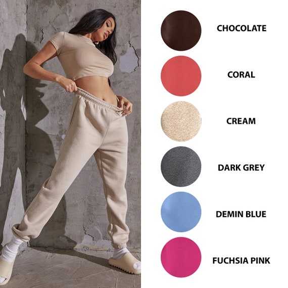 Women Workout Sweatpants, Jogging Bottom, Baggy, Loose Fit, Yoga Sweat Pants,  Casual Tracksuit, Winter Trousers for Women, Hip Hop, Gifts 