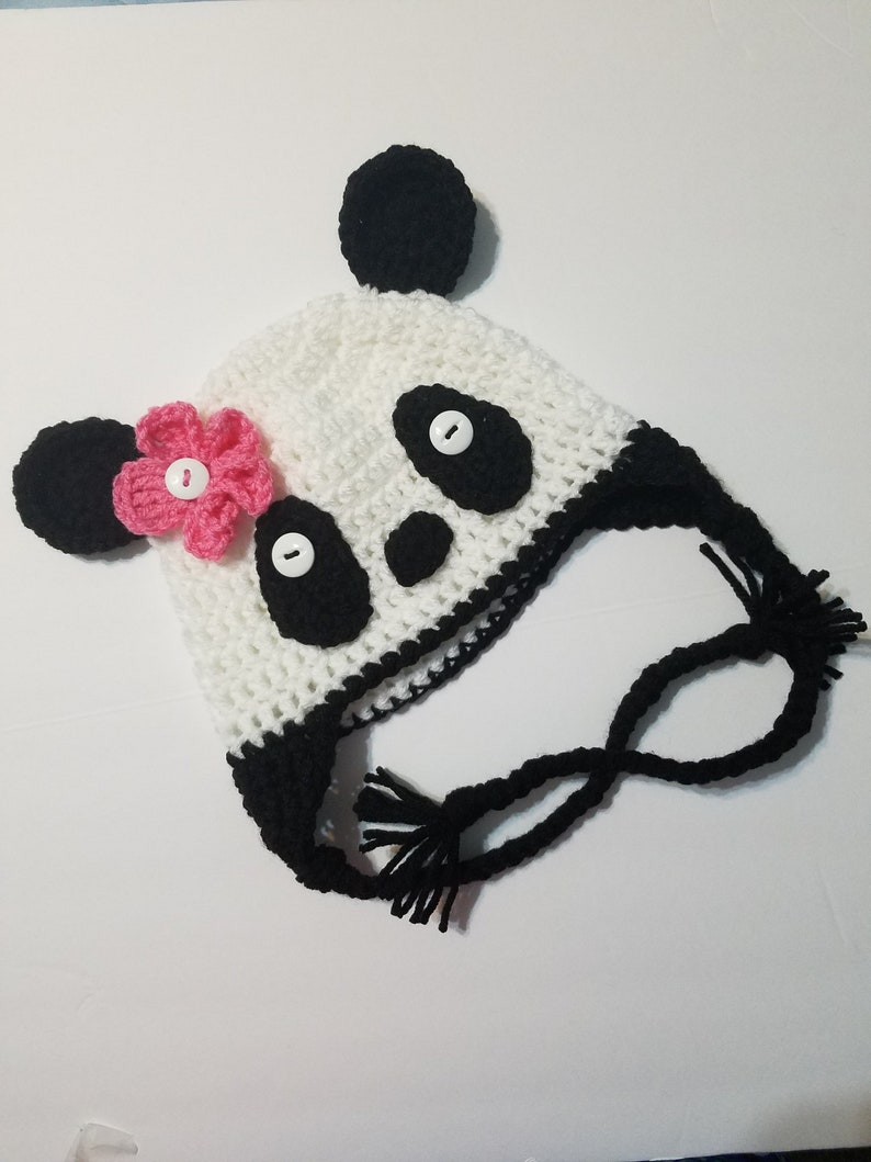 panda bear beanie