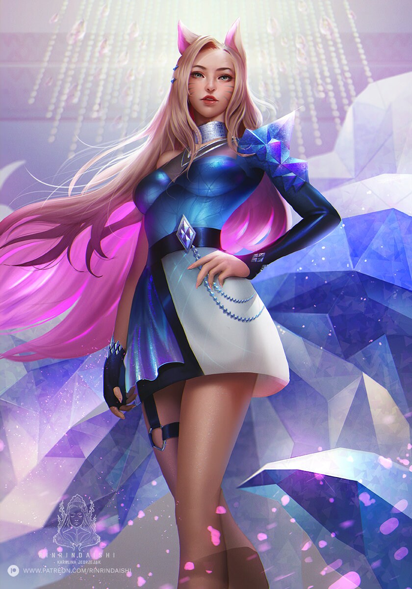 KDA MORE Bundle Poster Print Set League of Legends | Etsy