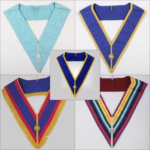 Masonic Craft Provinzial Halsband, Offiziershalsband, RAM Halsband, Mark Kragen