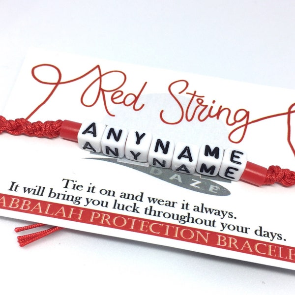 Red String Bracelet Etsy Ireland