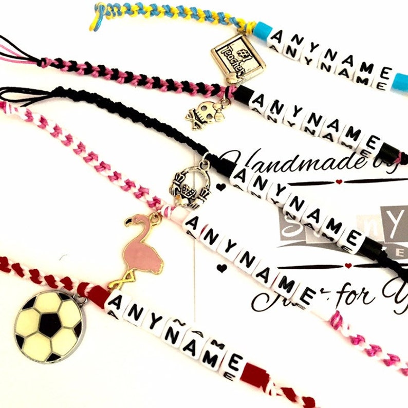 Lizard Gift Ideas Animal Lover Gecko Charm Bracelet Custom Name Bracelet Boho Unisex Jewellery Personalised Gecko Friendship Bracelet