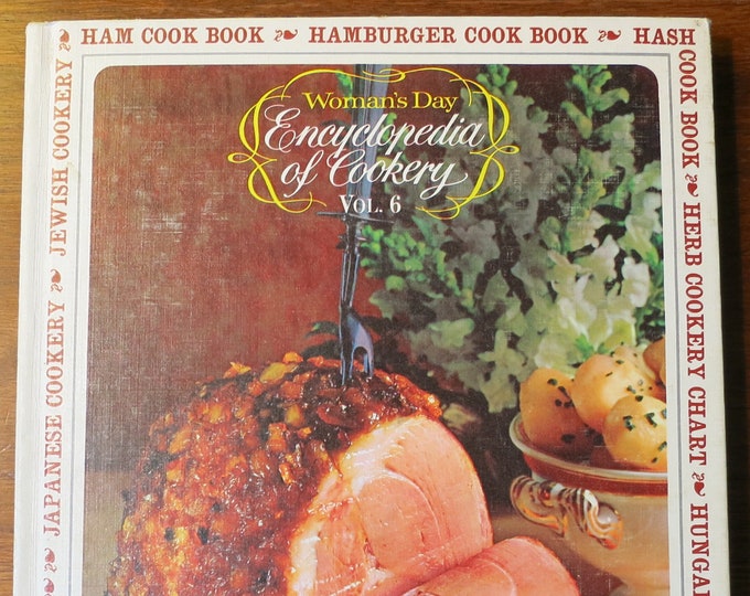 Vintage Woman's Day Encyclopedia of Cookery Vol 6 Hardcover – 1966