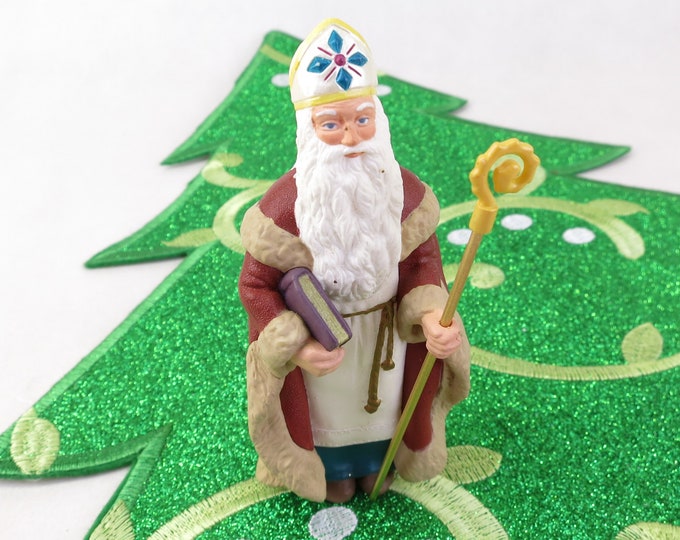 Hallmark St Nicholas Christmas Visitors Ornament 1st in Series Dated 1995