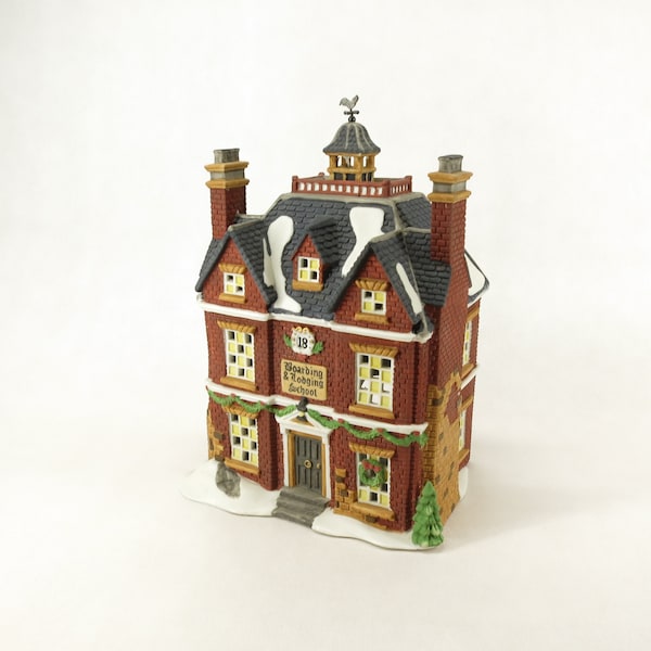 Department 56 Boarding & Lodging School 58092 A Christmas Carol Christmas Dickens Village, Heritage Collection