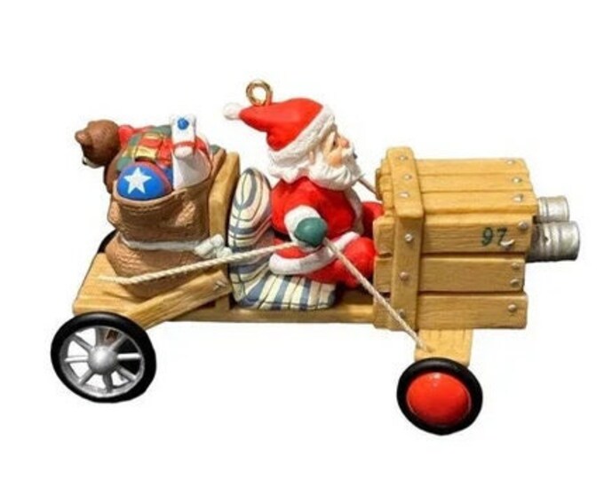 1997 Hallmark Keepsake Ornament The Claus-mobile Here Comes Santa Car QX6262