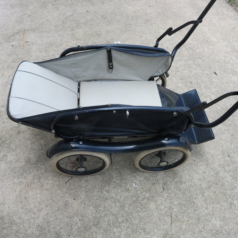 landau poussette vintage