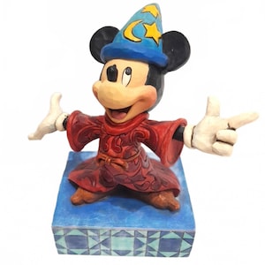 Jim Shore Disney Traditions Sorcerer’s Apprentice Mickey Mouse Figurine image 1