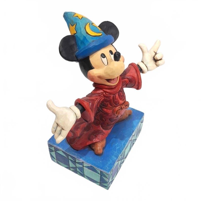 Jim Shore Disney Traditions Sorcerer’s Apprentice Mickey Mouse Figurine image 2