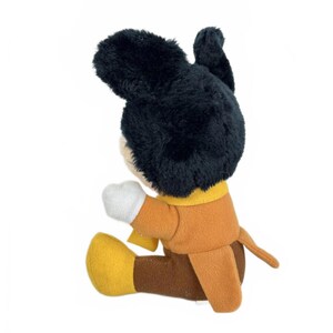 Vintage Disney Mickeys Christmas Carol Stuffed Plush 7" Tiny Tim Mickey Mouse image 3