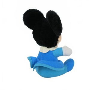 Peluche vintage de Minnie Mouse de Disney Mickey's Christmas Carol de 8 pulgadas, 1984, usado imagen 4