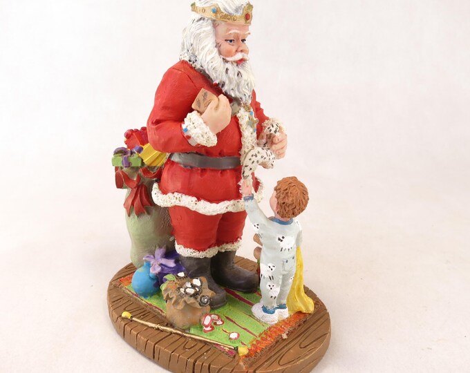 Vintage Santa Claus International Resources Monaco Santa Claus SC88 4.5" Christmas Decor