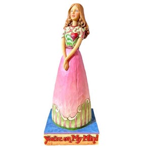 Jim Shore Heartwood Creek Collection You&#39;re on My Mind Figure 8.5&quot; 4007238