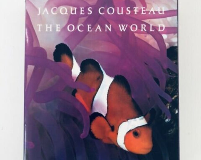 Vintage 1979 Jacques Cousteau: The Ocean World Stunning Images