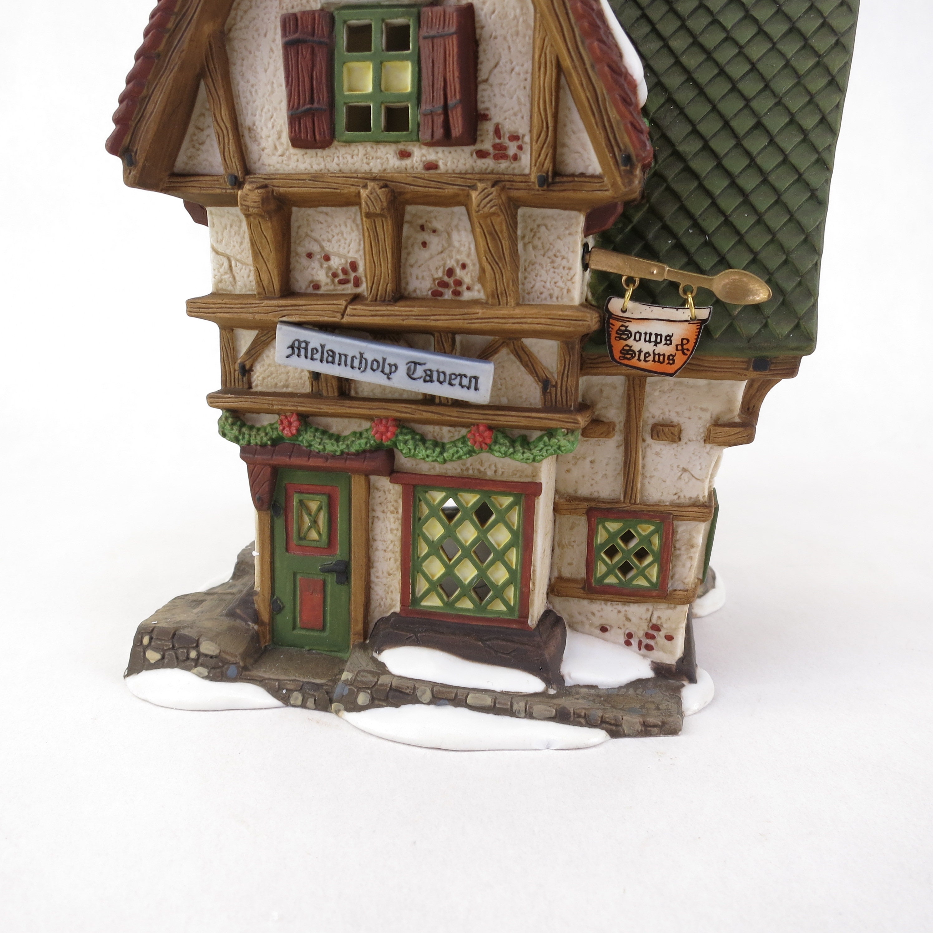 Department 56 The Melancholy Tavern 58347 Christmas Carol Retired