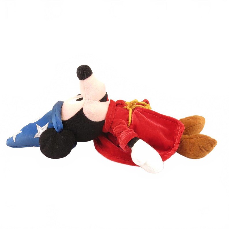 Disney Parks Fantasia Mickey Mouse Sorcerer's Apprentice Plush 14" image 3