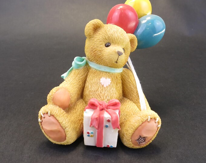 Cherished Teddies Nina "Beary Happy Wishes" 215864 Event Figurine Vintage 1996