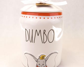 Disney Rae Dunn Disney "Dumbo" 2 Quart Canister with Tag