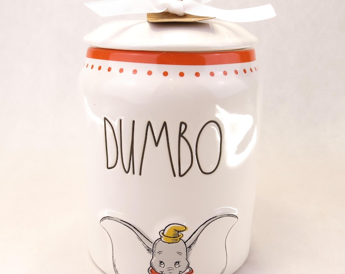 Disney Rae Dunn Disney "Dumbo" 2 Quart Canister with Tag