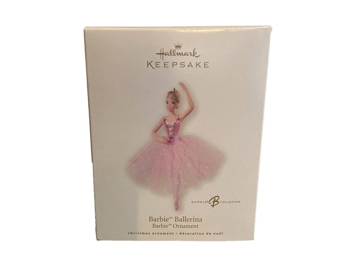 Barbie Ballerina Collector Hallmark Keepsake Christmas Ornament QXI2021